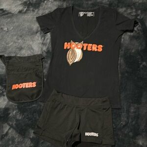 AUTHENTIC Hooters black Short-sleeve Uniform